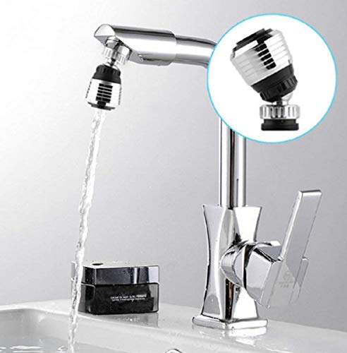2PCS 360 Degree Rotate Kitchen Faucet Deluxe Internal Thread Nozzle Filter Adapter Water Saving Bubbler Connector Swivel Tap Aerator Diffuser Kitchen Accessories