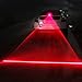 Car Anti-collision Fog Light Auto Anti-fog Parking Stop Braking Signal Indicators Motorcycle LED Warning Light (Strong red line)
