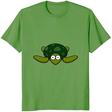 Mens Sea Turtle T-Shirt | Shell Swim Ocean Lake XL Grass