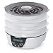 Presto Dehydro Electric Food Dehydrator, 6 trays, white and black