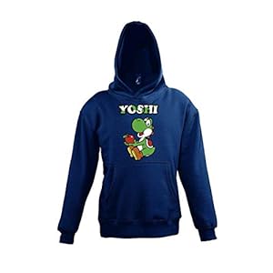 TRVPPY Kinderhoodie capuchontrui model Yoshi maat 4-12 jaar in vele kleuren