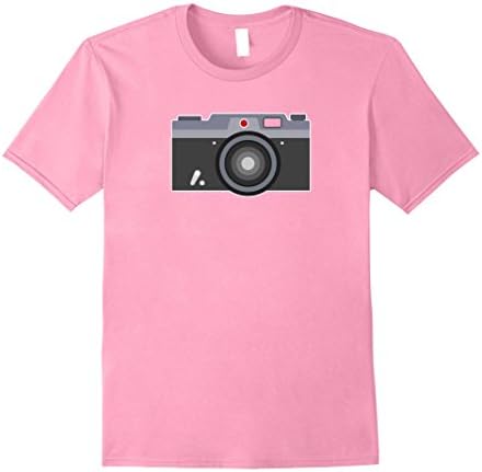 Mens 80s Vintage Camera Tshirt Small Pink