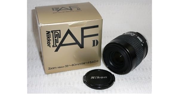 Nikon 35-80 mm/F 4.0-5.6 AF D ZOOM-NIKKOR: Amazon.es: Electrónica