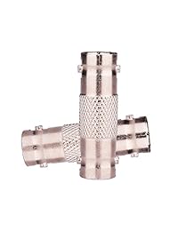 WildHD 20 paquetes BNC Barrel Conector y BNC hembra a hembra acoplador adaptador para CCTV cámara de seguridad (BNC hembra a hembra) ...