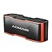 AOMAIS Sport II Mini Portable Bluetooth Speakers, HD Sound and Enhanced Bass, Wireless Stereo Pairing, 15 Hours Playtime, IPX5 Water-Resistant Speakers for Travel, Beach, Shower (Orange)