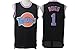 Mens Tune Squad #1 Bugs Bunny Shirts Bugs Black Mesh Space Jam Movie Jersey Size M