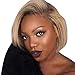 Black Friday 2019, Wig with Baby Hair Human Hair Full End Short Bob Wigs for Black Women