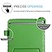 HDE Case for iPad 2 3 4 - Kids Shock Proof Heavy Duty Impact Resistant Protective Cover Handle Stand for Apple iPad 2nd 3rd 4th Generation Tablet (Green)