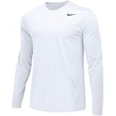 Nike Men's Legend Long Sleeve Tee White 4X-Large