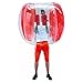 Holleyweb Inflatable 4' Wearable Buddy Bumper Zorb Balls Heavy Duty Durable PVC Viny Bubble Soccer Outdoor Game (Only one,Red)