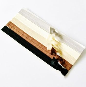 Amazon Com Headband Set Of 5 Everyday Basics Elastic Ribbon