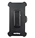 Gocomcom Honbay Belt Clip Holster for Otterbox Defender Case for Samsung Galaxy Note 9 / N960U Black+ Fishbone Cable Winder