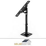 Mastklemmen Aus Edelstahl – Verstellbare Halterung Für Schilder, Solarpanel, Briefkästen