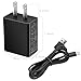 [UL Listed] 5FT Wall Charger AC Power Adapter Cord compatible Asus ZenPad Z8 / Z8S Tablet