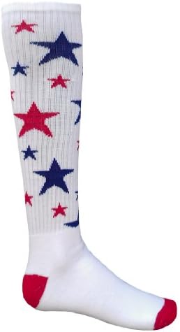 Red Lion Celebrity Knee High Sock (White/Red/Royal Blue - Small)