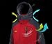 Wantdo Men's Waterproof Mountain Jacket Fleece Windproof Ski Jacket US M  Red M