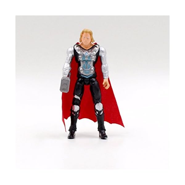 6pcs Superhero Avengers Iron Man Hulk Captain America Superman Batman Action Figures Gift Children's Toys