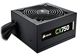 Corsair CX Series, CX750, 750 Watt (750W) Power Supply, 80+ Bronze Certified