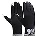 Fantastic Zone Womens Winter Touch Screen Phone Fleece Windproof Warmer Gloves Winter Warm Wear