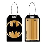Batman Logo Aluminum Luggage Tag
