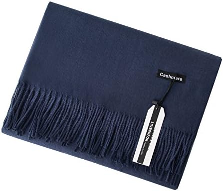 Cashmere Scarf Pashminas Wraps Shawl Soft Solid Warm Wool Unisex Women Men Ladies Lovers Scarves for Winter Autumn Spring