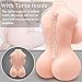 17LB Sex Doll Male Masturbator with Torso, 3 in 1 Realistic Big Boobs Tight Vaginal & Anal, 3D Love Doll Pussy Pussy with Built-in Spine, Pussy Ass Stroker Adult Sex Toy for Men Masturbation