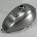 Sporty Frisco P Nut Peanut Wassell Style Motorcycle Custom Gas Tank MID Tunnel - Early Bayonet Cam Style Bung for Gas Cap - Steel - 1.8 Gallon - Harley Sportster Chopper Bobber Cafe Racer Fuel Cell