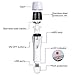 Eyebrow Razor,Nose Hair Trimmer,Eyebrow Trimmer Remover Portable Electric Painless Facial Hair Remover Shaver for Women Men