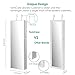 TomCare Jewelry Cabinet Jewelry Armoire Wall Door Mounted Jewelry Organizer Lockable with Frameless Mirror 2 Drawers Jewelry Box Earring Organizer Thickened Hanging Wall Mirror Jewelry Storage