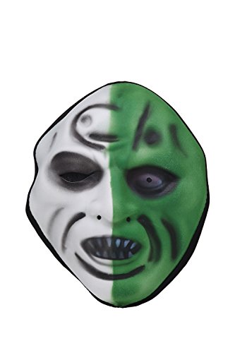 Boogie Man Full Face Scary Mask Halloween Party Unisex Horror Story Creepy Adults (Green, black, white)