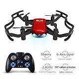 2.4G 6 axis RC Drone Headless Quadcopter Toys with Double Protection Guard Altitude Hold Easy for Beginner Drone Without Cameras