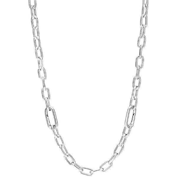Amazon.com: PANDORA Moments Studded Chain Necklace - Compatible