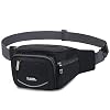 wasserdichte Bauchtasche für Herren und Damen | Hüfttasche Outdoor Urban | Bauchtasche Sport mit 6 Zip-verschließbaren Fächern | Gürteltasche für Reise Wandern Joggen Outdoor-aktivitäten