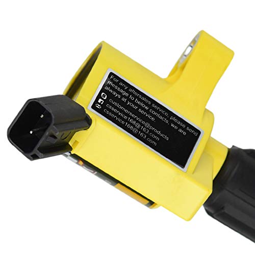 AcPulse Ignition Coil Set of 8 for Ford F-150 F-250 F-350 Lincoln Mercury 4.6L 5.4L V8 Compatible with DG508 C1454 C1417 FD503 Yellow - Thumbnail 4