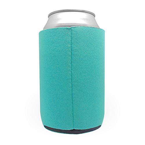 12 Can Sleeves – Pastel Beer Coolies for Cans and Bottles - Bulk Blank Drink Coolers – DIY Custom Wedding Favor, Funny Party Gift (Pastel, 12) - Thumbnail 2