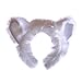 Wildlife Tree Plush Polar Bear Ears Headband Accessory for Polar Bear Costume, Cosplay, Pretend Animal Play or Arctic Animal Costumes