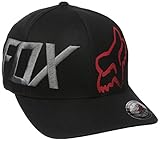 Fox Men's Auxilary Flexfit Hat, Black, Small/Medium