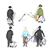 Tintin The Adventures of 6 x 3 Figure Set Tin Tin Captain Handdock Calculus Thomson Snowy