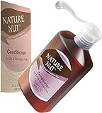 Nature Nut Hair Conditioner for Dry and Damaged Hair - Unique 5 Nut Natural Blend Hair Product for Intense Hydration, Softness & Flexibility 