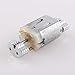 BestTong DC 3V-6V 8000RPM Brushed Vibration Motor DOUBLE-HEAD High Torque Electric Vibrating Motors with 2 Iron Rotating Mass Pack of 5