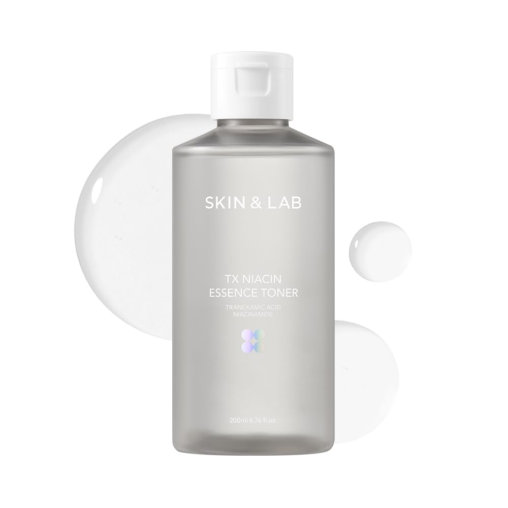 View 1 of [Skin&LAB] TX Niacin Essence Toner, Brightening & Hydrating Facial Toner with 3% Tranexamic Acid and 5% Niacinamide, Dark Spot Correcting Korean Skincare for Radiant, Even-Toned Skin, 6.76 fl. oz.