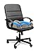 Ziraki Office Car Seat Cushion - Memory Foam - Orthopedic Luxury & Large Chair Pillow | for Back Pain - Helps with Sciatica Back, Tailbone Pain - Office Chair Car Seat Pillow +Cooling Gel Add On