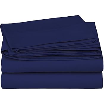 navy blue deep pocket queen sheets