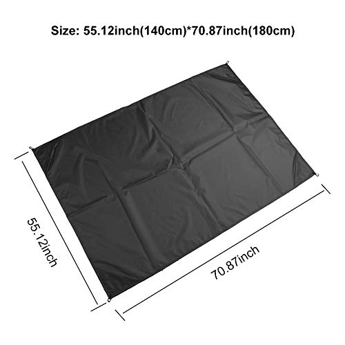 Zubita Picnic Blanket, Large Outdoor Waterproof Oxford Cloth Camping Mat Portable Moisture-Proof Beach Blanket Water-Resistant Blanket for Camping, Hiking, Picnics & Festivals