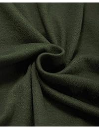 ABYOXI - Vestido de manga larga con capucha y cuello redondo para mujer, diseño floral