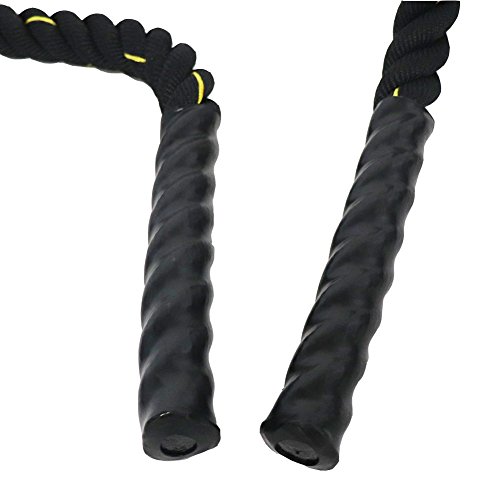 Grande Juguete Battle Rope - 1.5"/2" Width 30/40/50ft Length Fitness Rope Workout Training Undulation Rope Exercise
