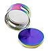 Chromium Crusher 2.2 Inch 4 Piece Tobacco Spice Herb Grinder - Pick Your Color (Rainbow with window)