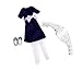 Lottie Blue Velvet Doll Outfit