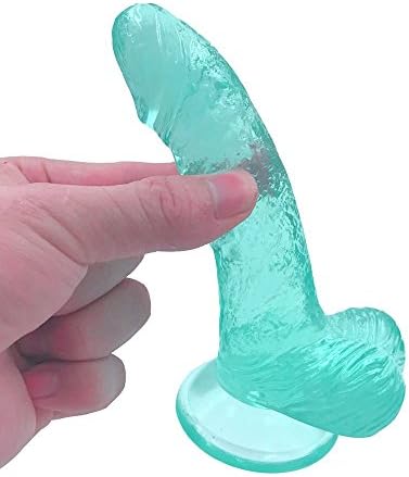 SunXLove Slim Slender 6.1" Realistic Silicon Toy for Women, Men Or Couples SunXLove