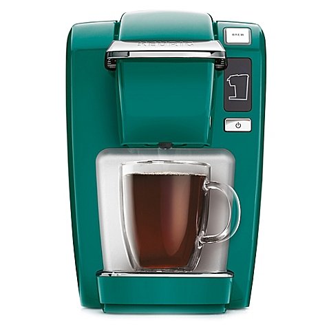 Compact Design Keurig® K10/K15 Brewing System Perfect for smaller spaces, dorms, offices, or vacation homes (Jade)